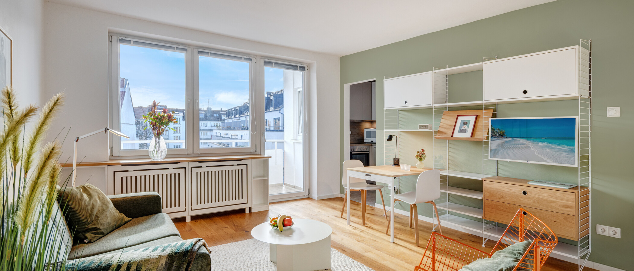 appartement München Au-Haidhausen 05 pièce à vivre 14286