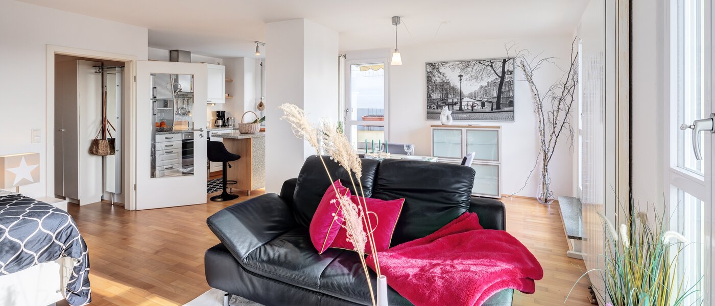 appartement avec terrasse sur le toit München Untermenzing 03 pièce à vivre 14293