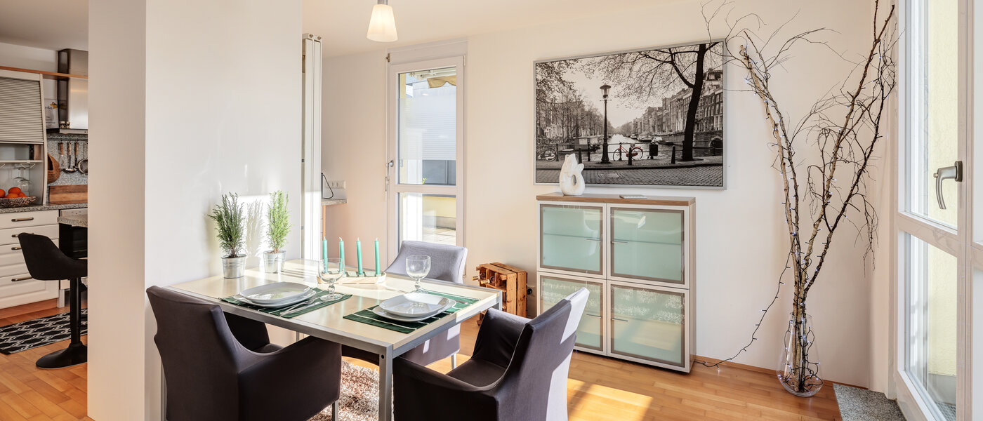 appartement avec terrasse sur le toit München Untermenzing 04 pièce à vivre 14293