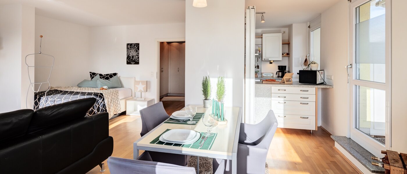 appartement avec terrasse sur le toit München Untermenzing 05 pièce à vivre 14293