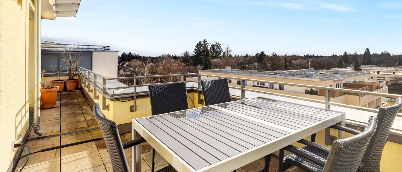 appartement avec terrasse sur le toit München Untermenzing 02 terrasse sur le toit 14293
