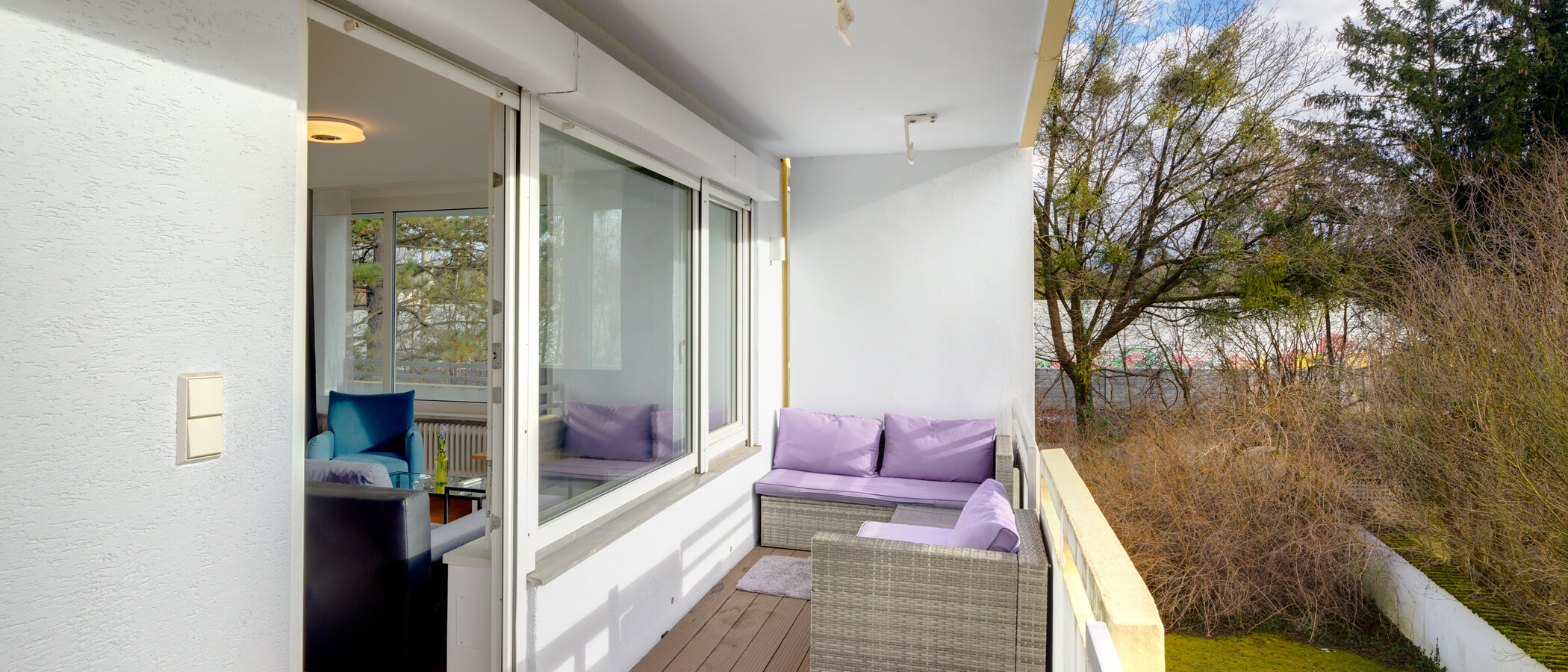 appartement München Obermenzing 01 1ère balcon 14295