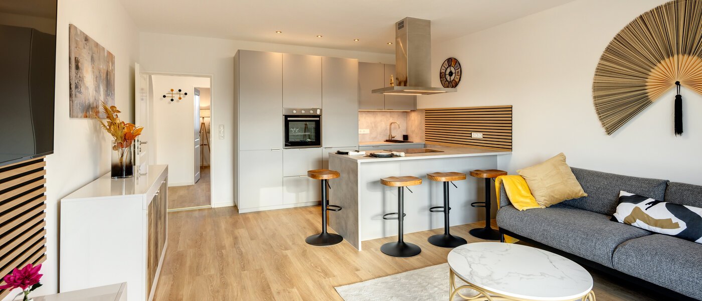 appartement Garching 02 pièce à vivre 14297