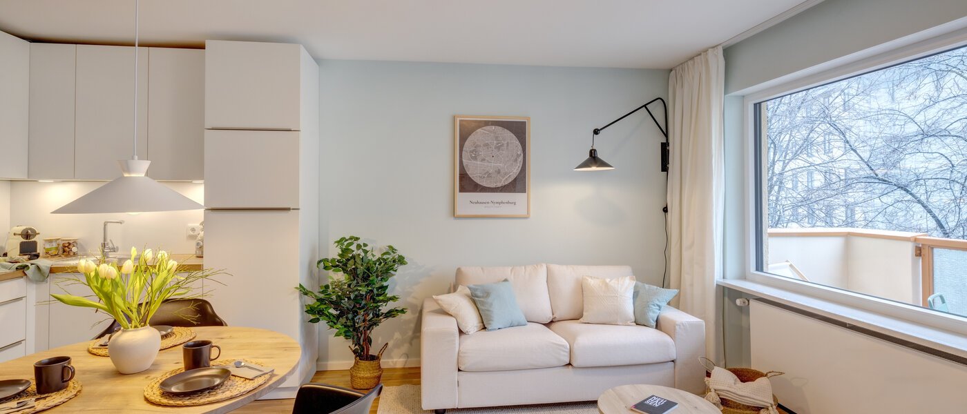 appartement München Neuhausen 01 pièce à vivre 14300