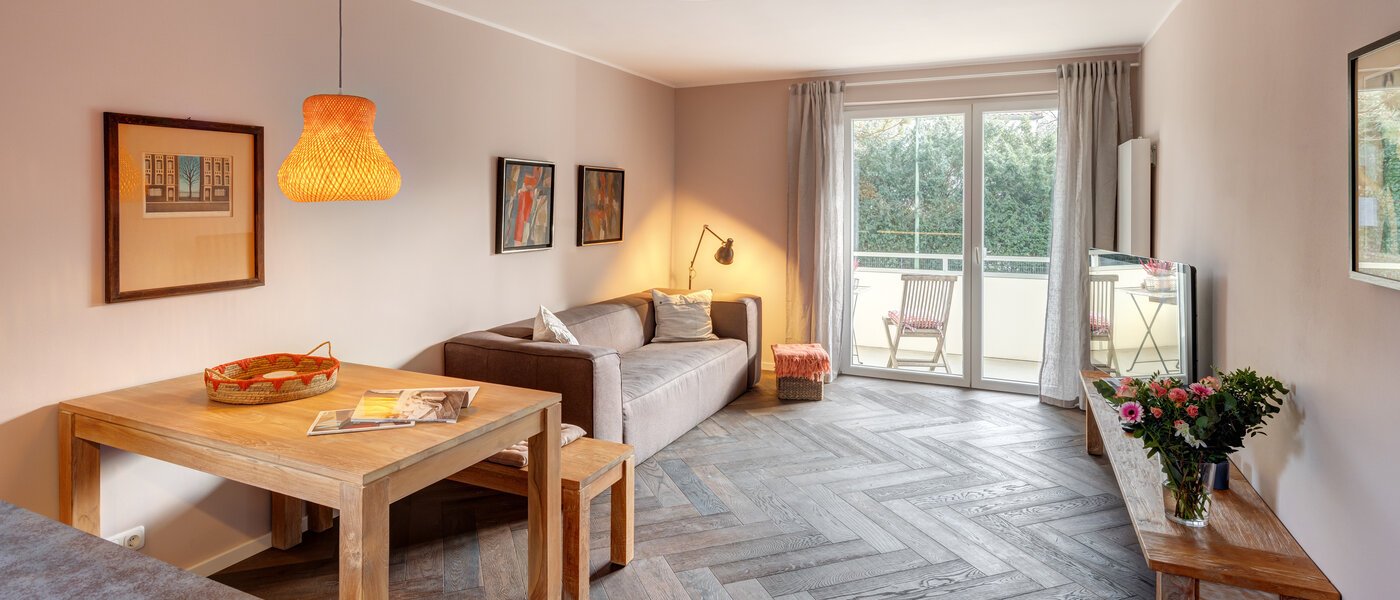 appartement München Schwabing - Alte Heide 01 pièce à vivre 14310