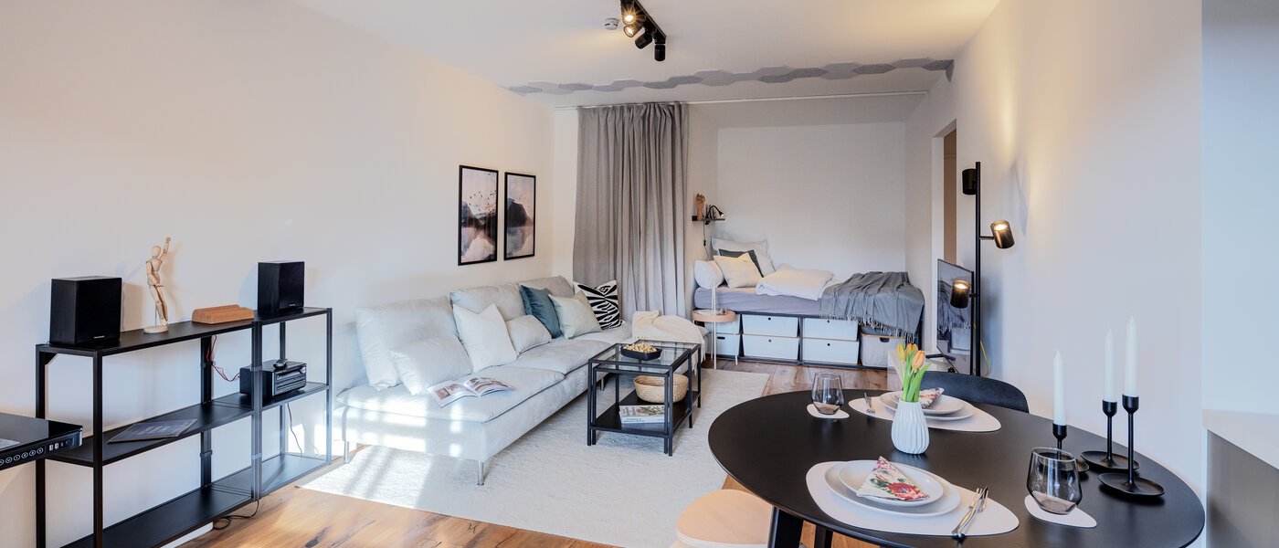 appartement München Sendling 03 pièce à vivre 14317