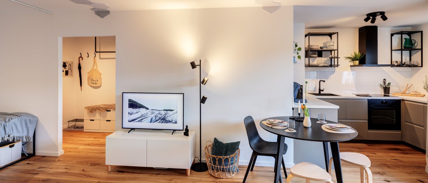 appartement München Sendling 04 pièce à vivre 14317