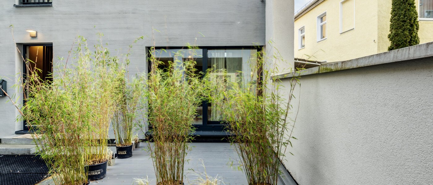 appartement style maisonnette München Glockenbachviertel 02 terrasse 14318