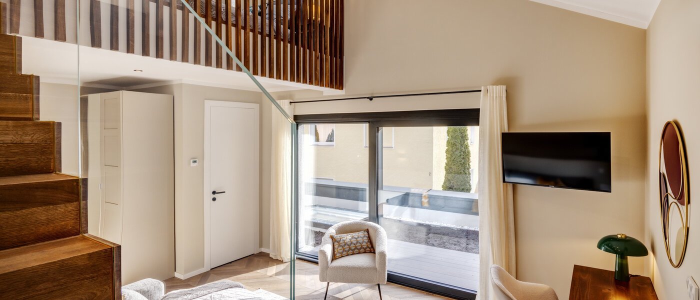 appartement style maisonnette München Glockenbachviertel 03 2ième pièce à vivre 14318