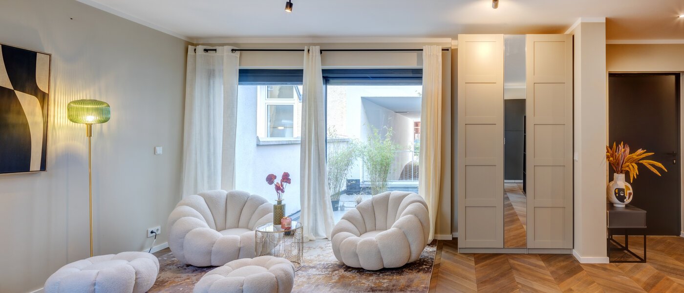 appartement style maisonnette München Glockenbachviertel 03 pièce à vivre 14318