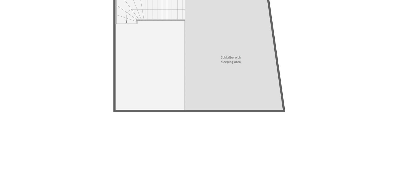 appartement style maisonnette München Glockenbachviertel 03 plan d'étage 14318
