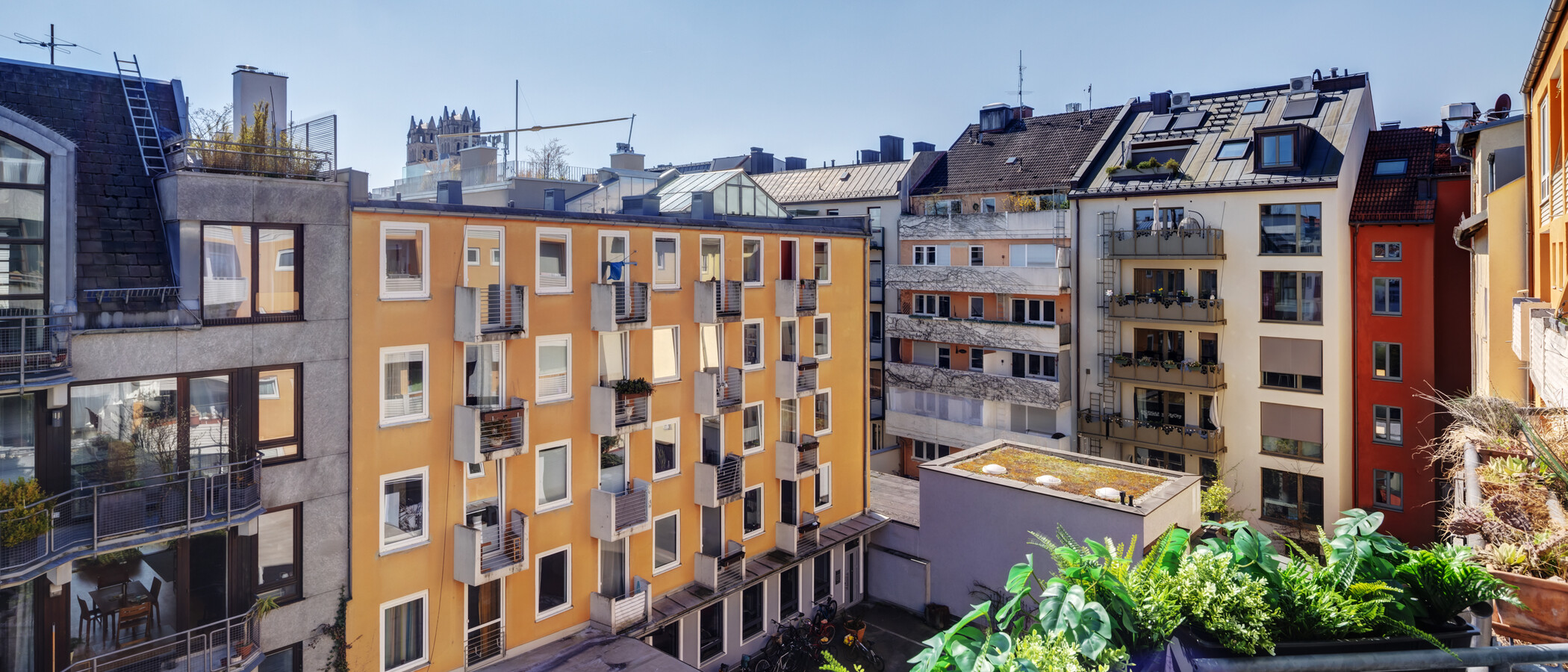 appartement style maisonnette München Glockenbachviertel 01 vue 14319