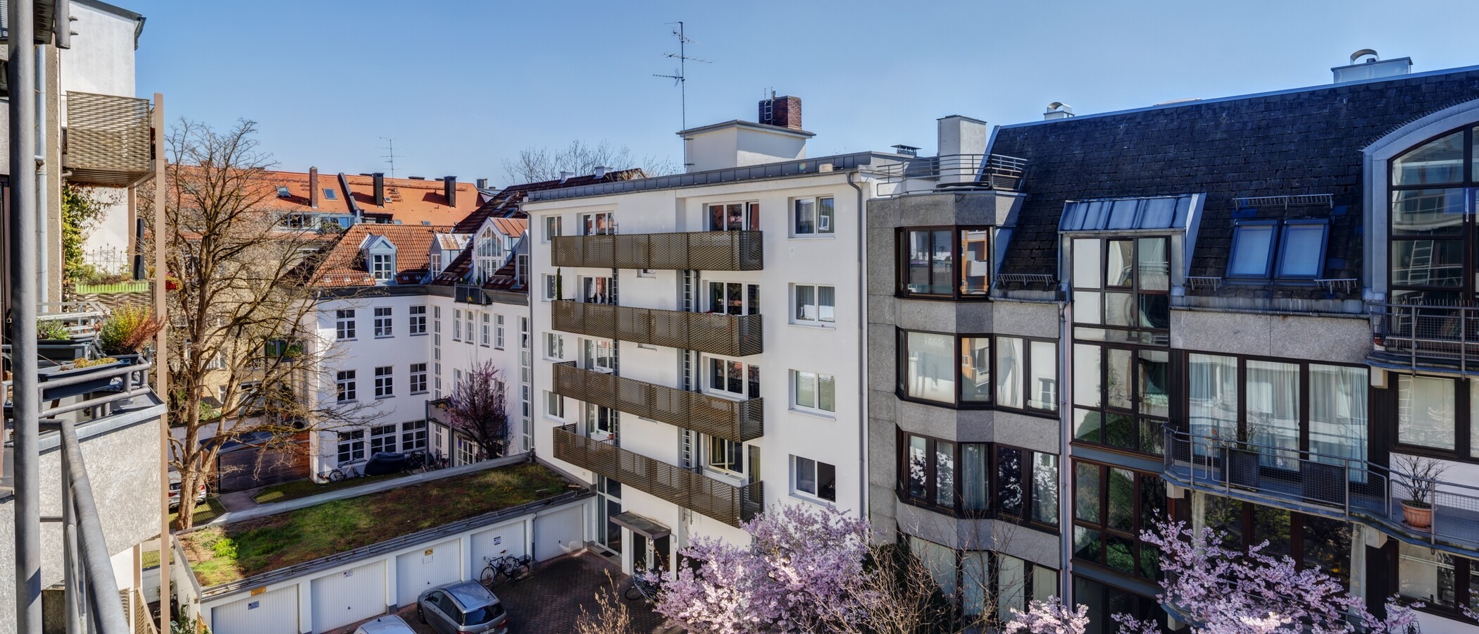 appartement style maisonnette München Glockenbachviertel 02 vue 14319