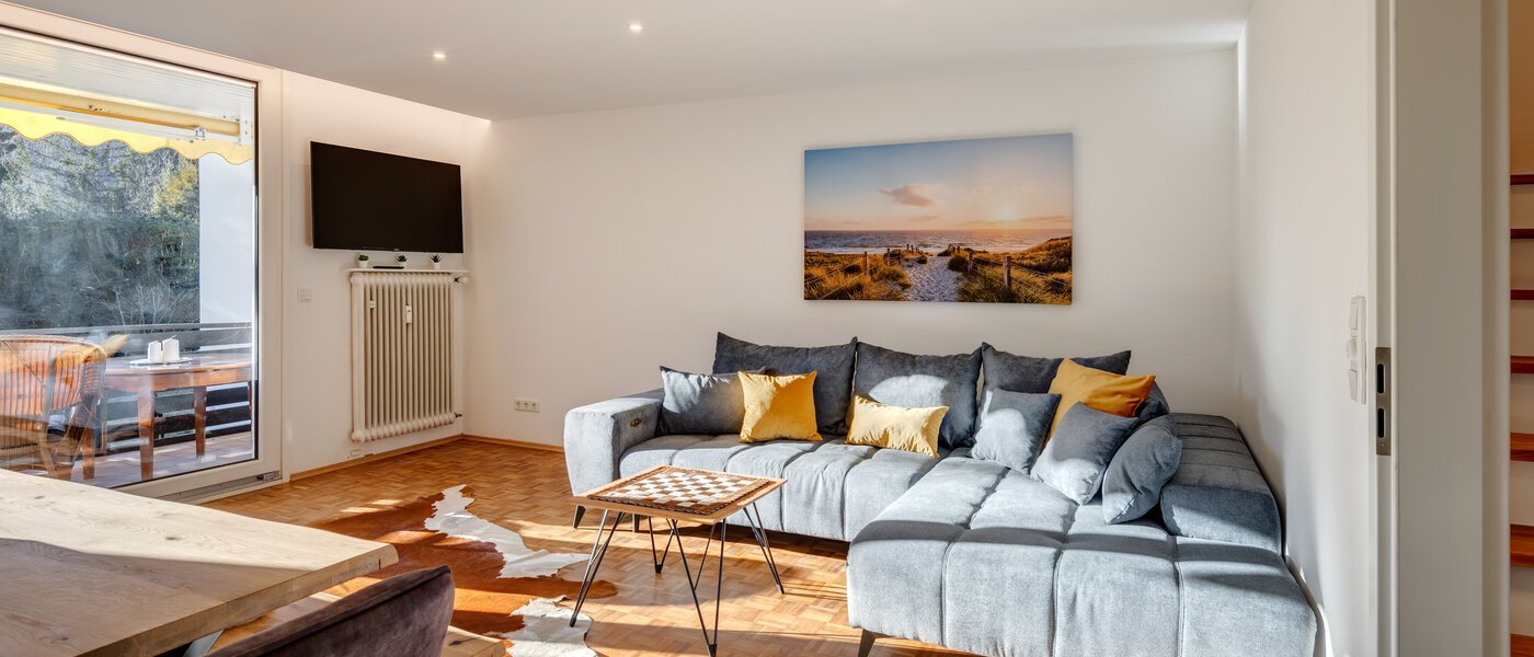 maison mitoyenne placée au milieu de la rangée Gmund am Tegernsee 02 pièce à vivre 14329