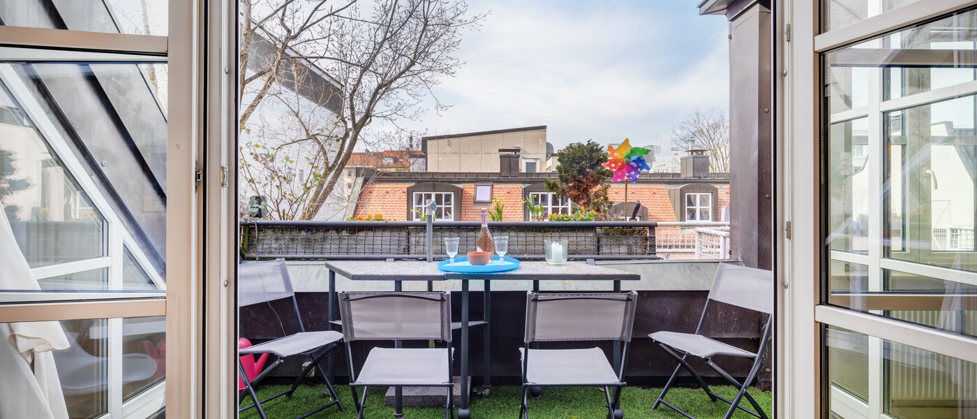 appartement München Maxvorstadt 01 balcon 14358