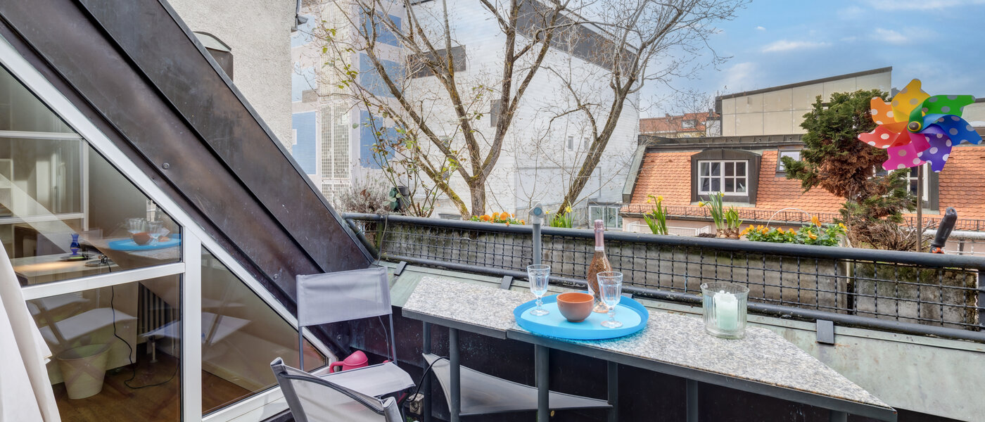 appartement München Maxvorstadt 03 balcon 14358