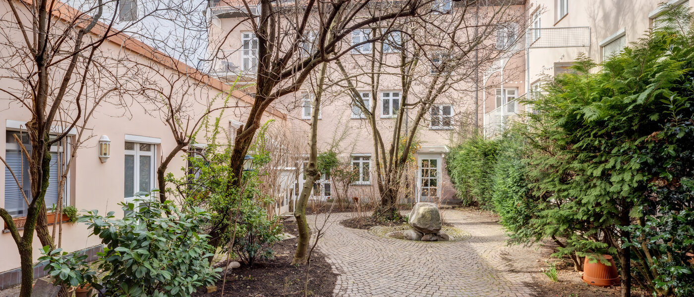 appartement München Maxvorstadt 01 cour intérieure 14358