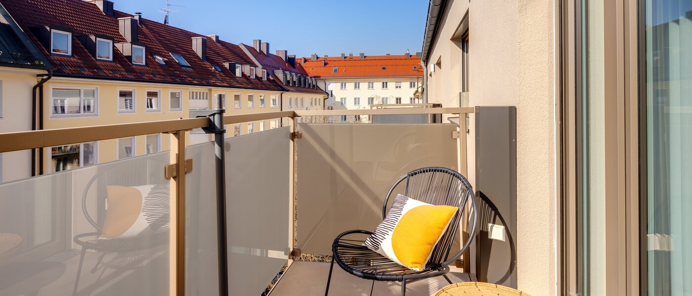 appartement München Schwabing-West (rund um den Hohenzollernplatz) 01 balcon 14369