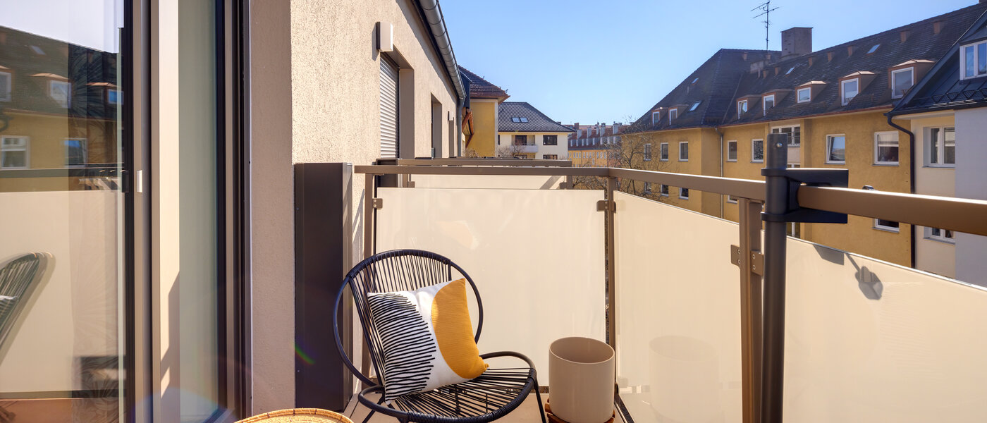 appartement München Schwabing-West (rund um den Hohenzollernplatz) 03 balcon 14369