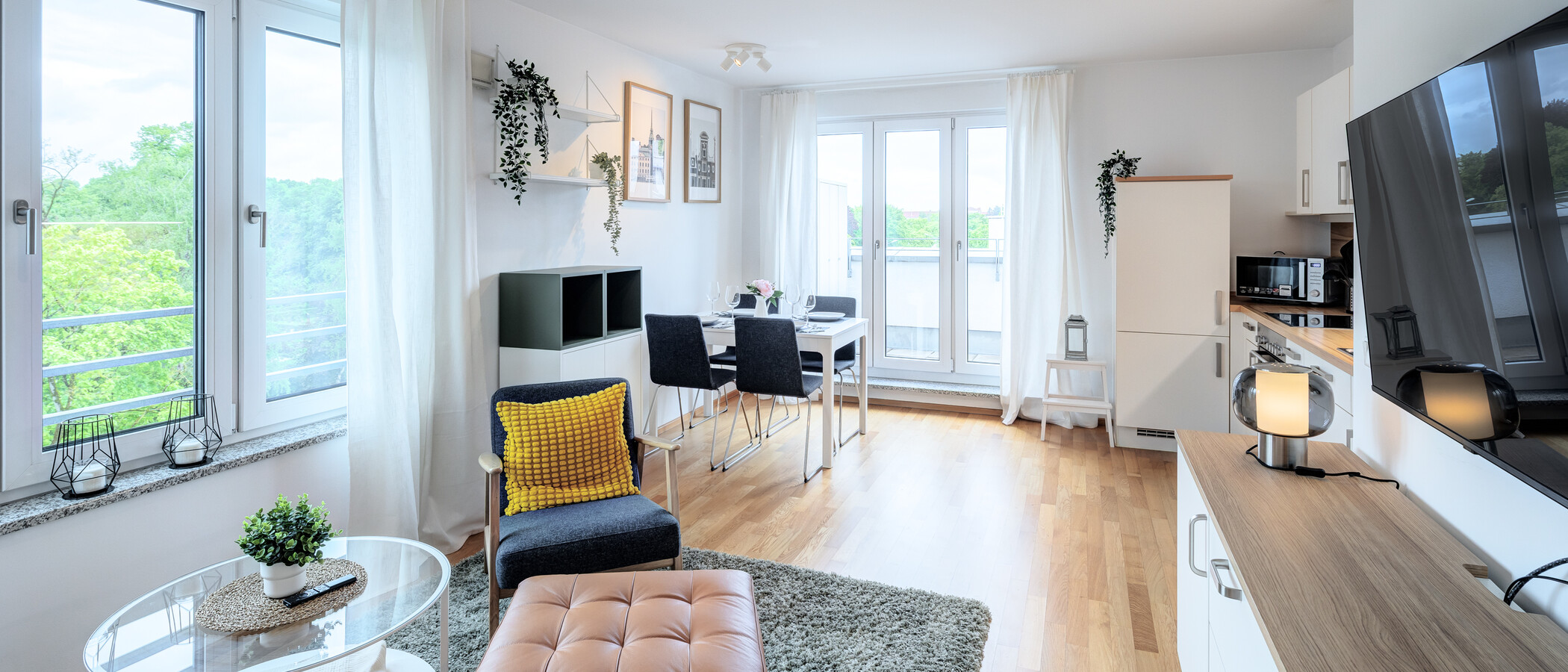 appartement München Obergiesing 04 pièce à vivre 14378
