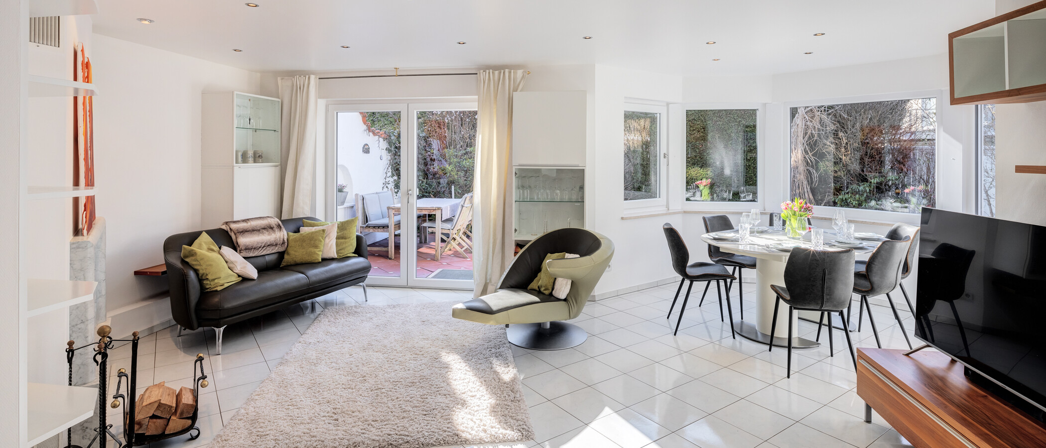maison mitoyenne Pullach im Isartal 03 pièce à vivre 14381