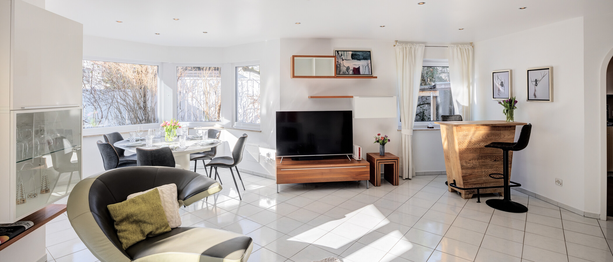 maison mitoyenne Pullach im Isartal 04 pièce à vivre 14381