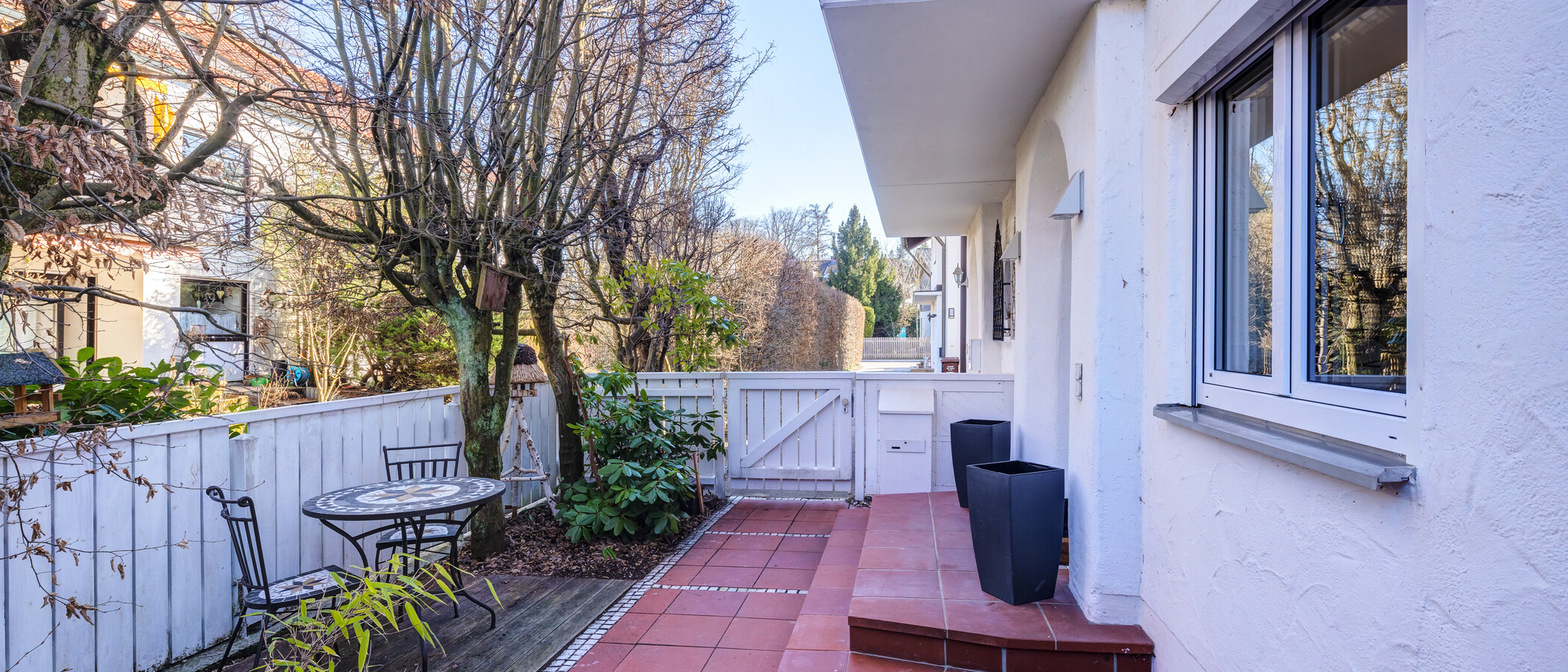 maison mitoyenne Pullach im Isartal 01 Chemin d'accès  14381