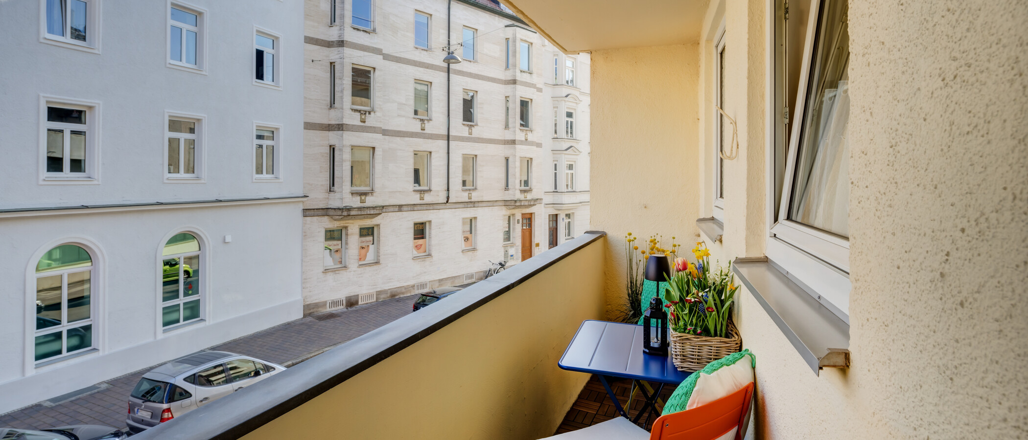 appartement München Lehel 01 balcon 14389
