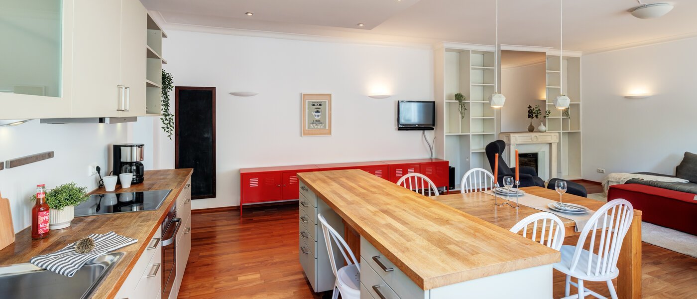 appartement avec terrasse sur le toit München Solln 05 cuisine 14396