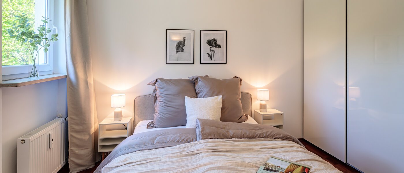 appartement avec terrasse sur le toit München Solln 02 1ère chambre 14396