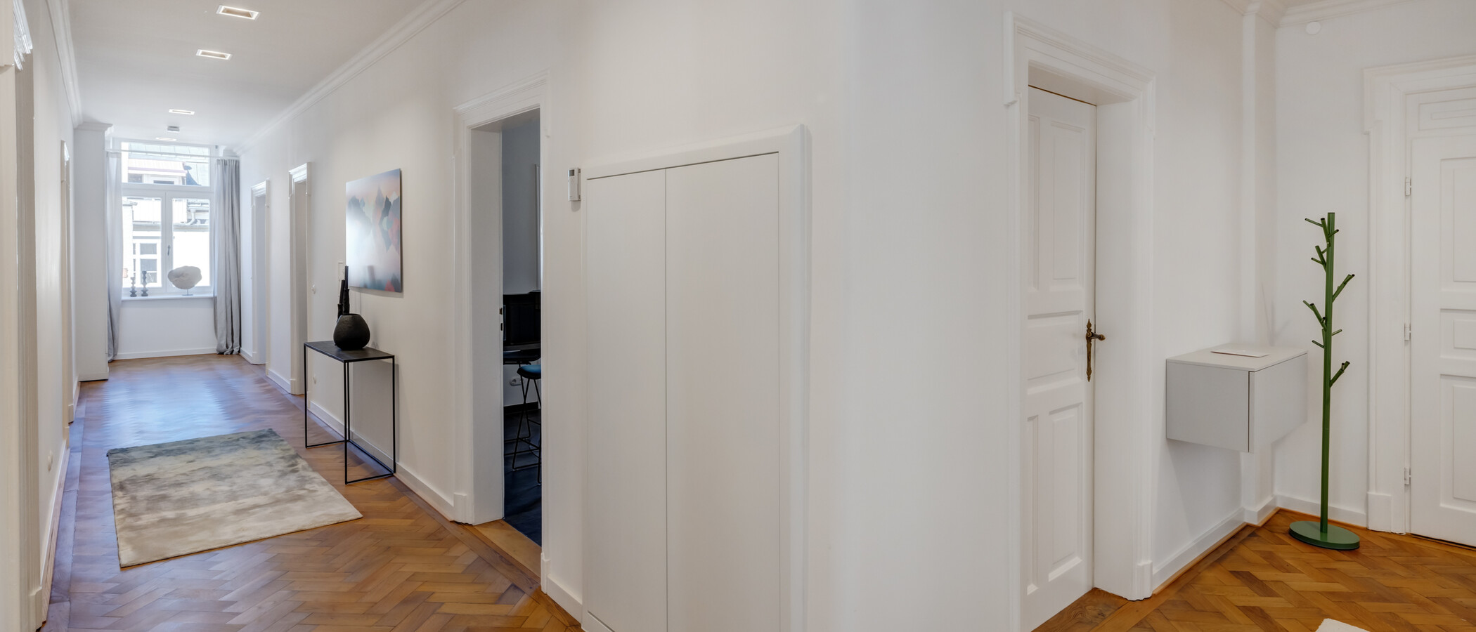 appartement München Schwabing-Nord (zw. Leopoldstraße & Englischen Garten) 02 entrée/couloir 14397
