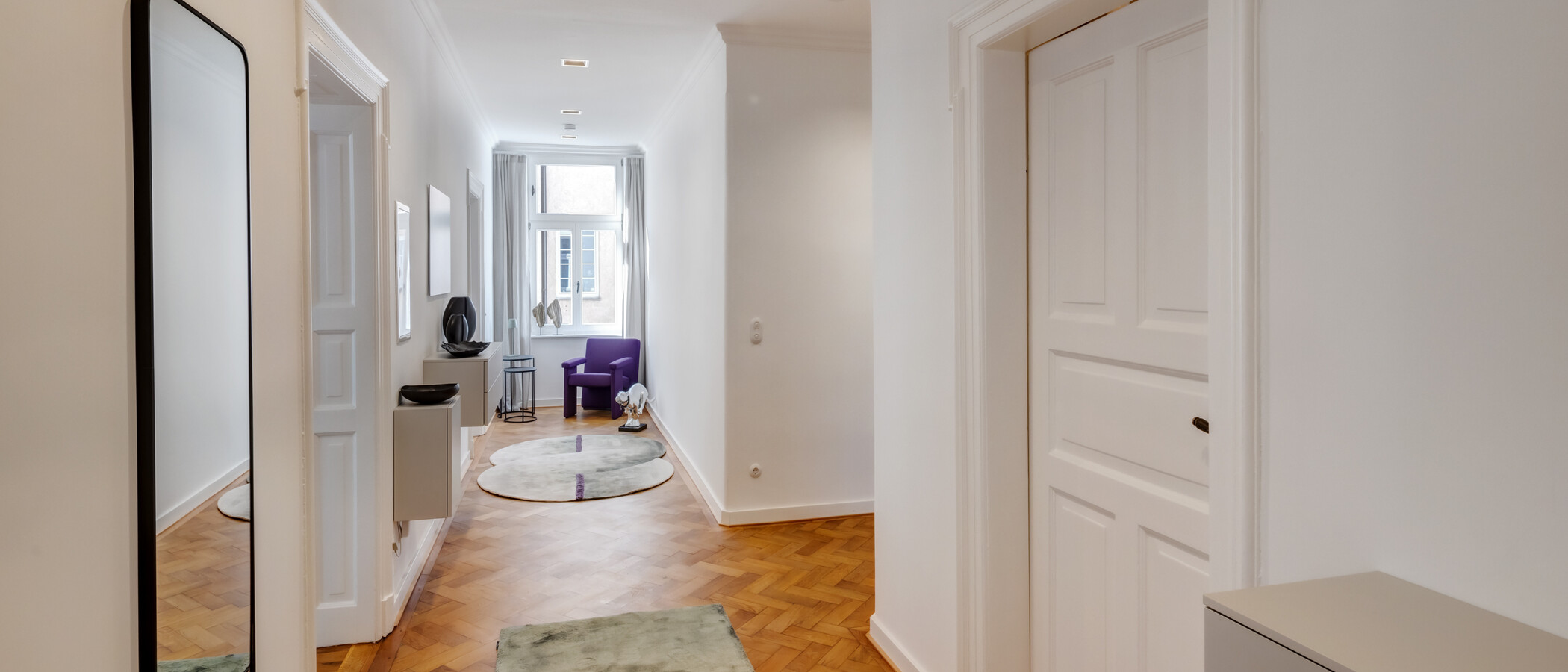 appartement München Schwabing-Nord (zw. Leopoldstraße & Englischen Garten) 03 entrée/couloir 14397