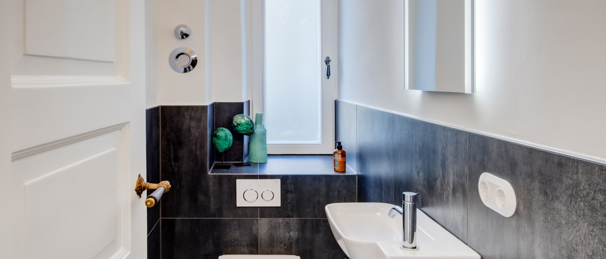 appartement München Schwabing-Nord (zw. Leopoldstraße & Englischen Garten) 01 deux toilettes 14397