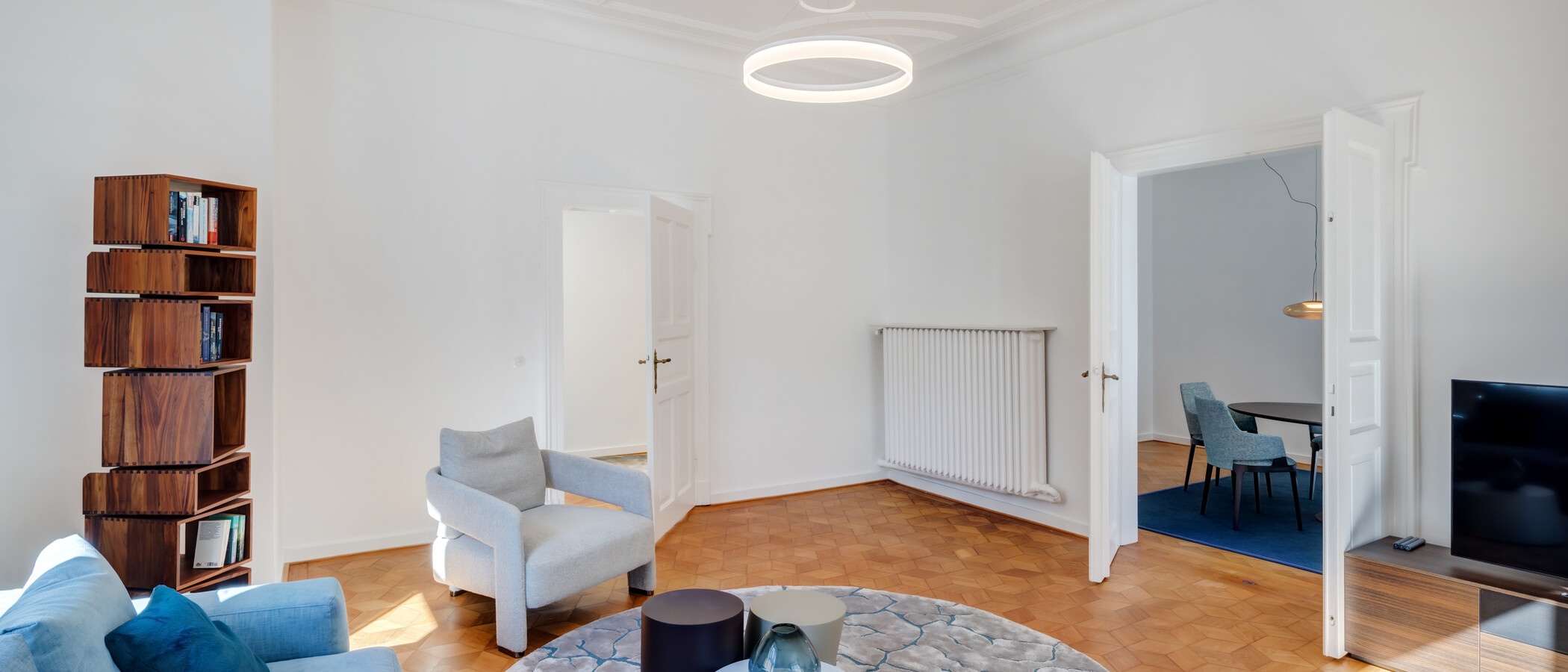 appartement München Schwabing-Nord (zw. Leopoldstraße & Englischen Garten) 05 salle de séjour 14397