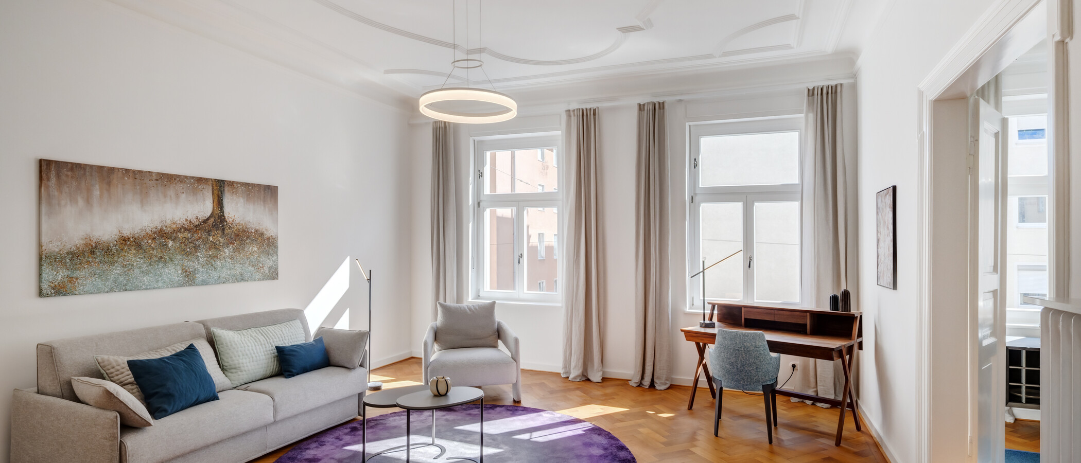 appartement München Schwabing-Nord (zw. Leopoldstraße & Englischen Garten) 01 Bureau/Chambre d’amis 14397