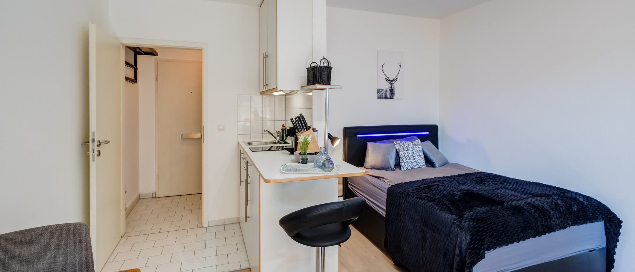 appartement München Moosach 04 pièce à vivre 14399