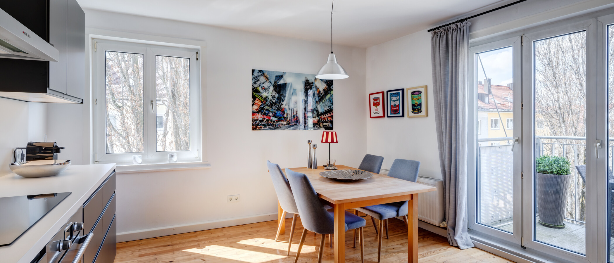 appartement München Maxvorstadt - Rund um den Josephsplatz 03 cuisine 14405