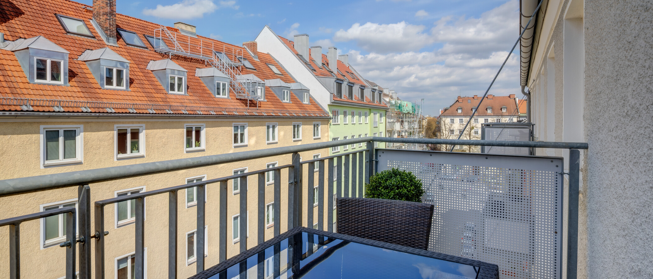 appartement München Maxvorstadt - Rund um den Josephsplatz 02 balcon 14405
