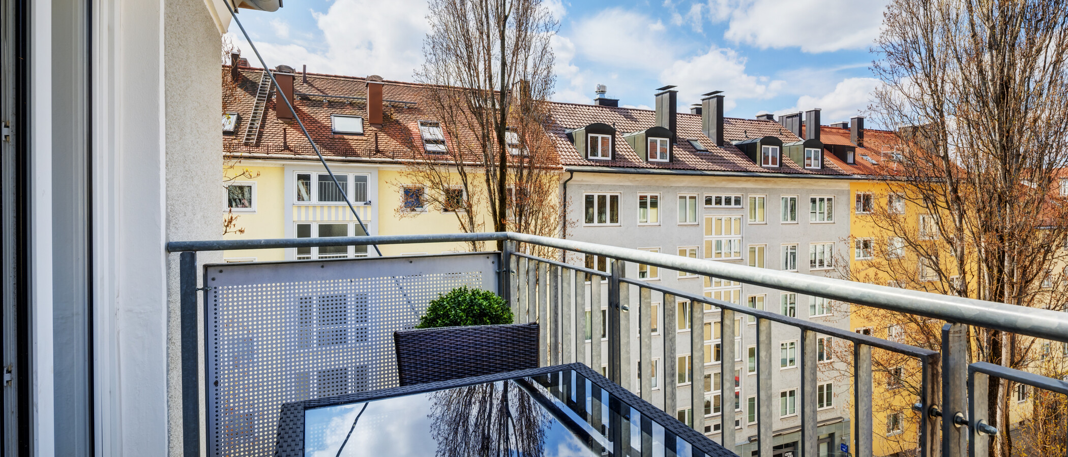 appartement München Maxvorstadt - Rund um den Josephsplatz 03 balcon 14405