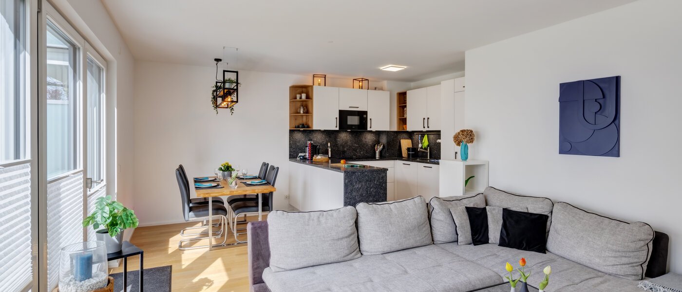 appartement München Denning 01 pièce à vivre 14413