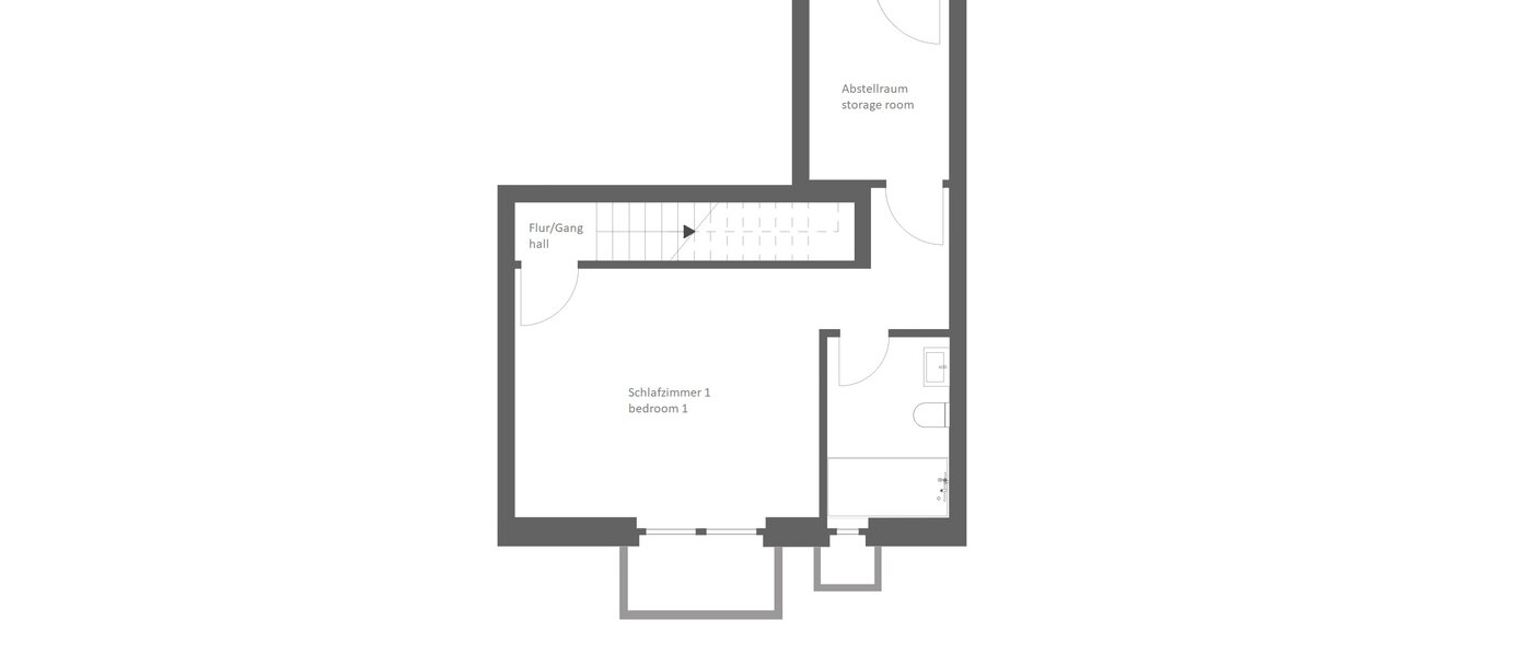 appartement München Denning 02 plan d'étage 14413
