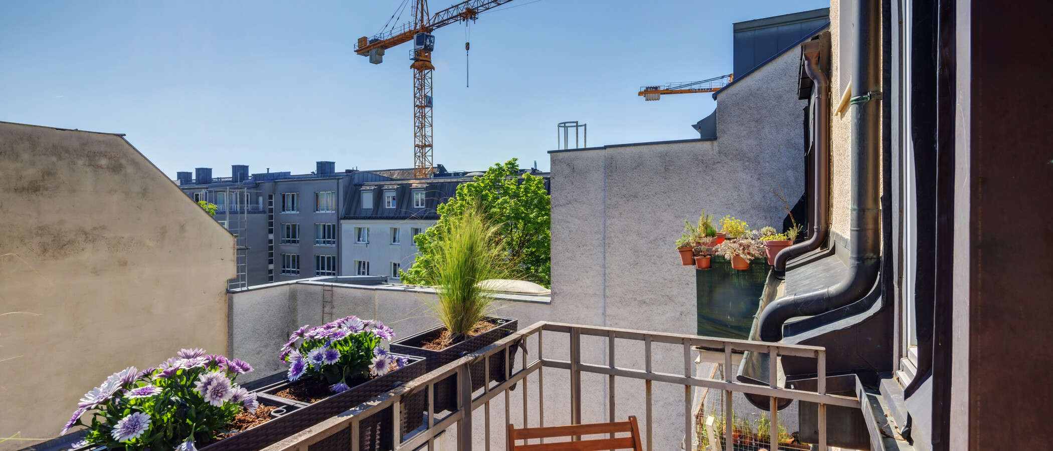 appartement München Schwanthalerhöhe 03 balcon 14426