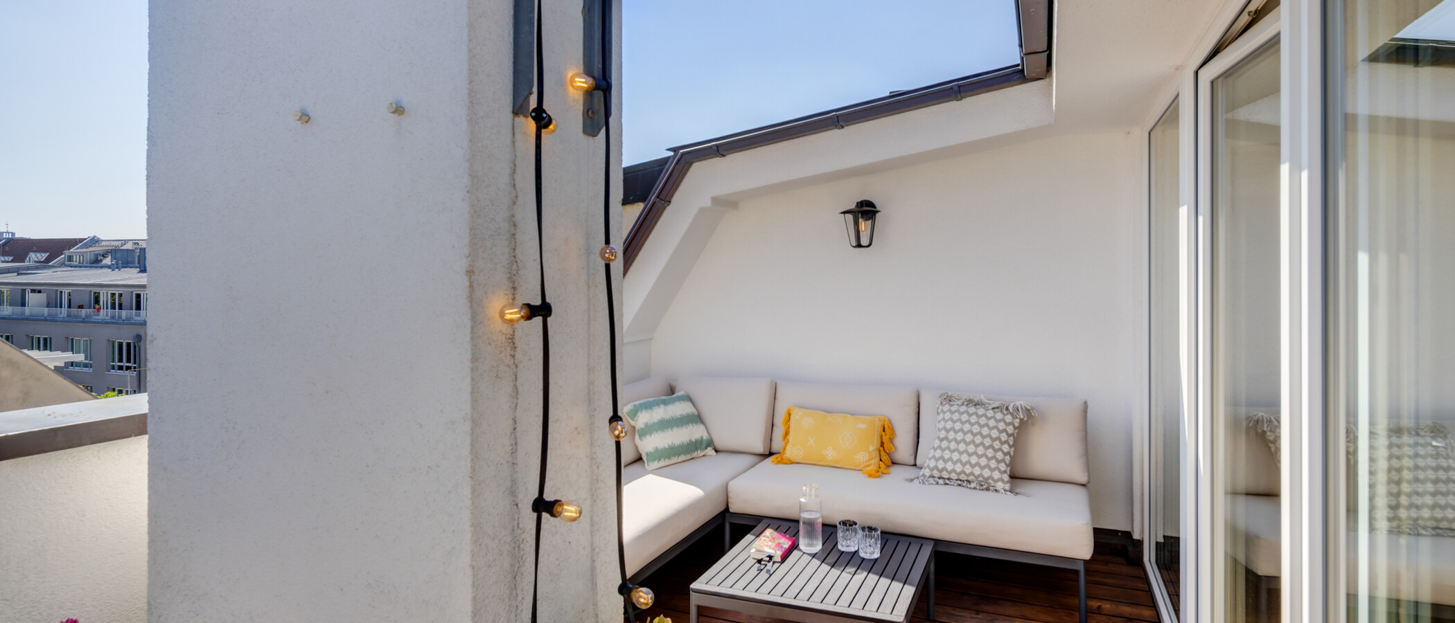 appartement München Schwanthalerhöhe 01 terrasse sur le toit 14426