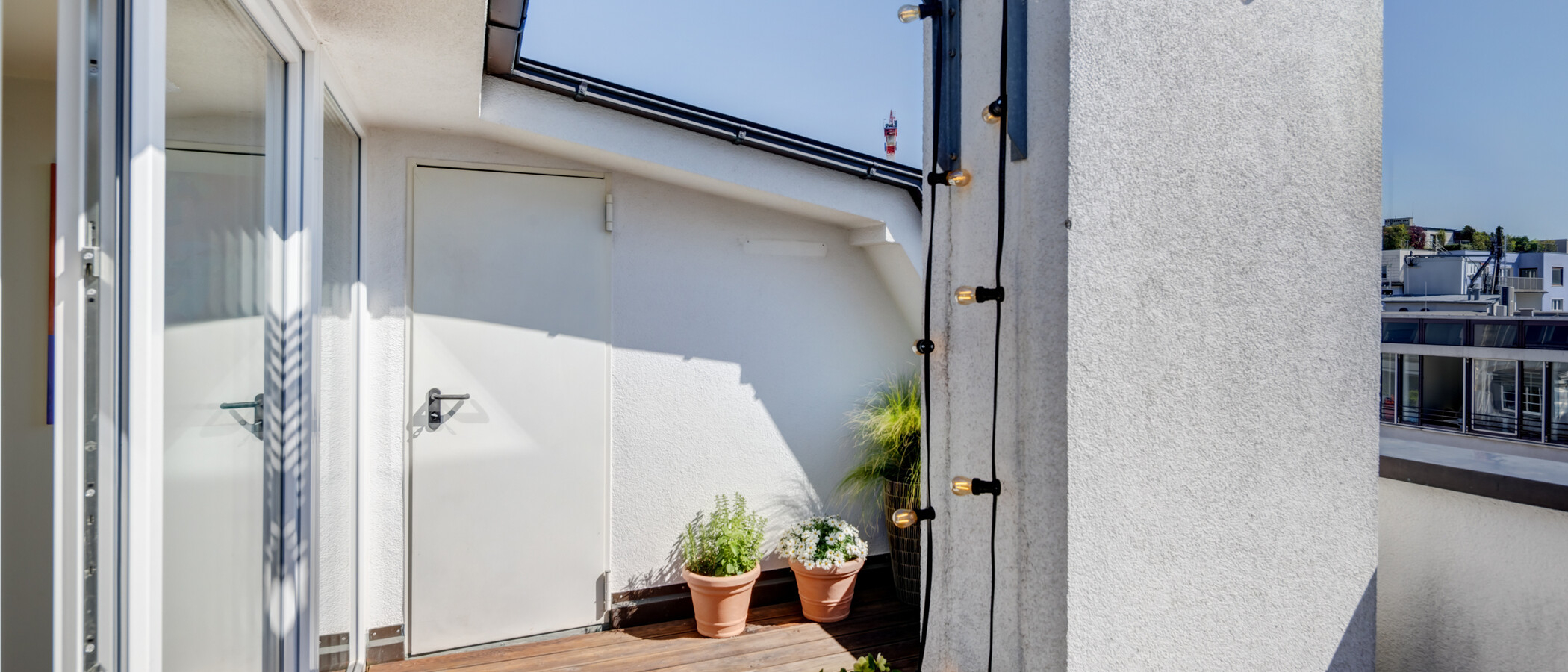 appartement München Schwanthalerhöhe 03 terrasse sur le toit 14426