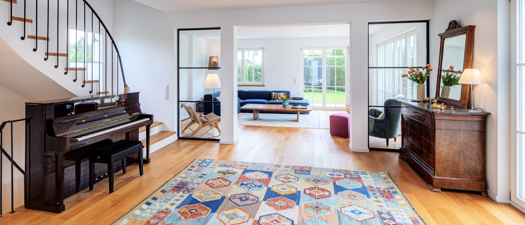 maison individuelle Schäftlarn 02 pièce à vivre 14427