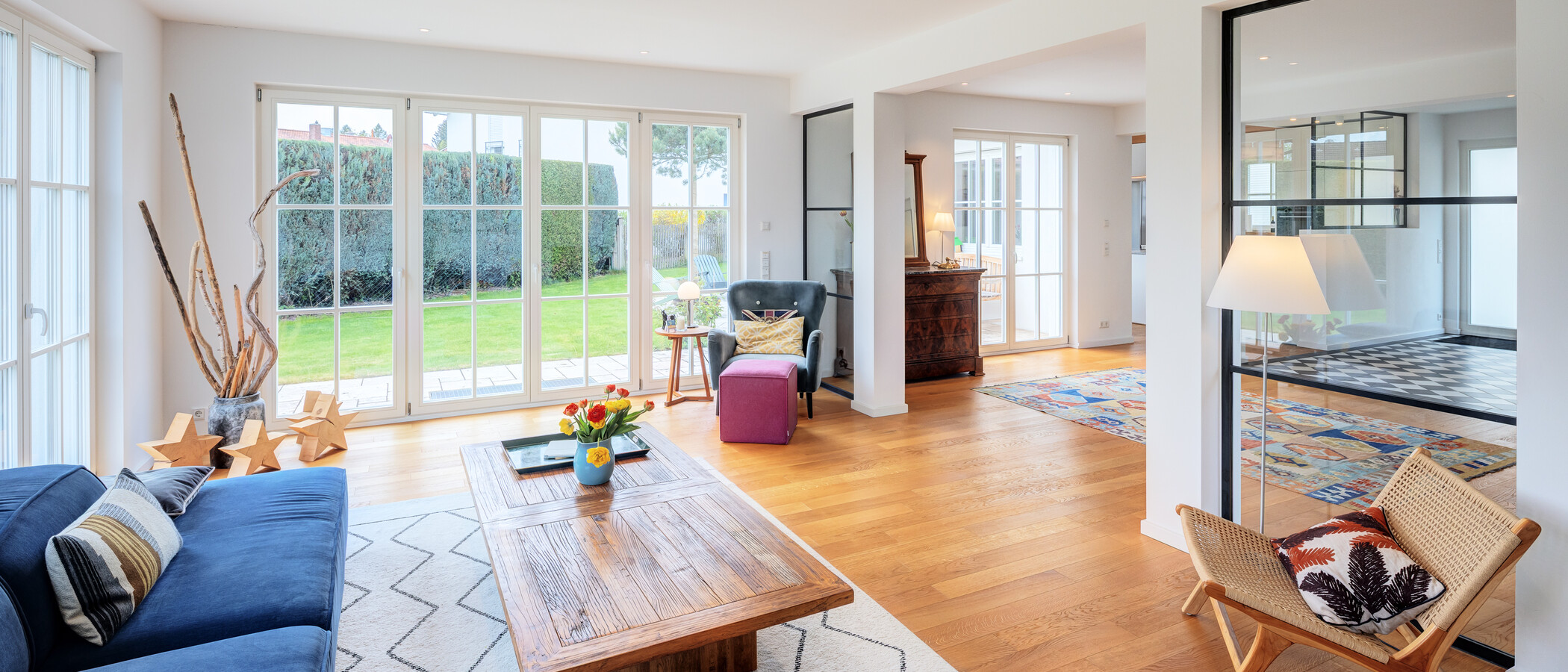 maison individuelle Schäftlarn 05 pièce à vivre 14427