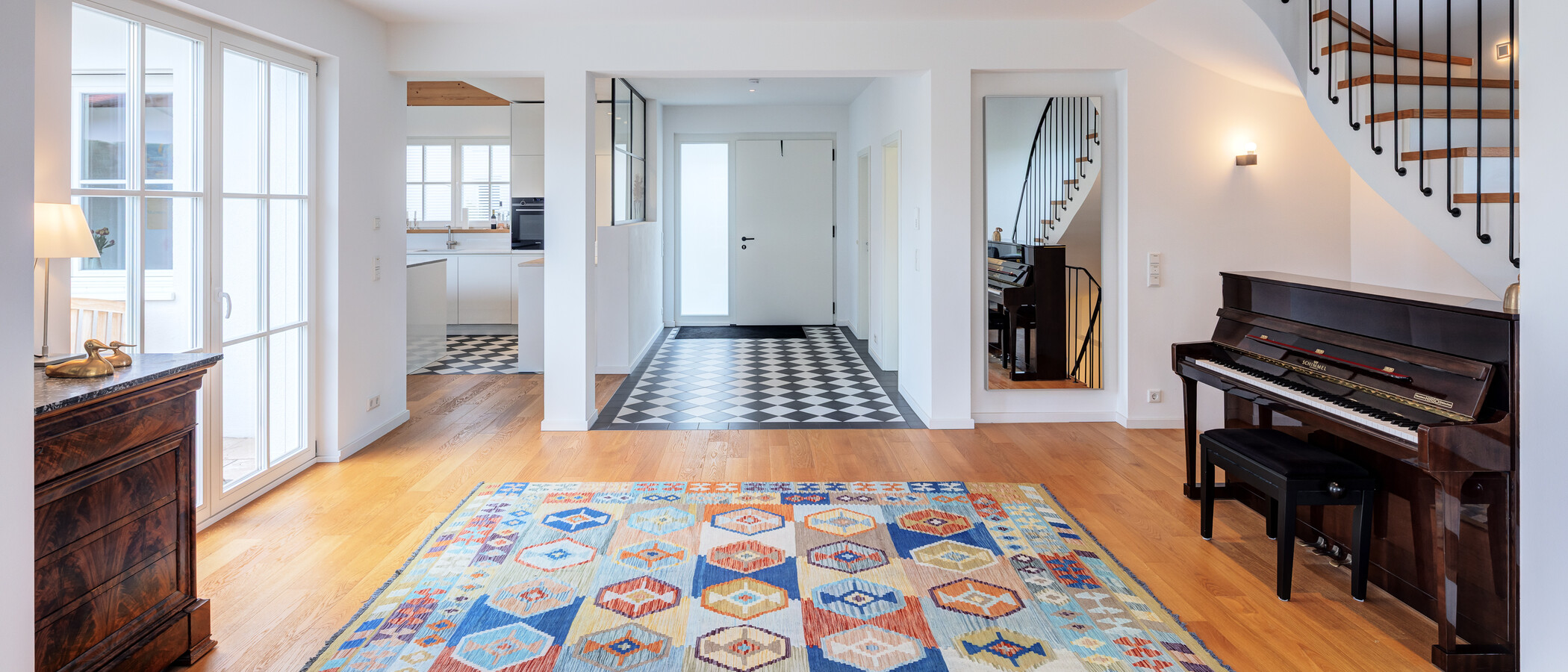 maison individuelle Schäftlarn 06 pièce à vivre 14427