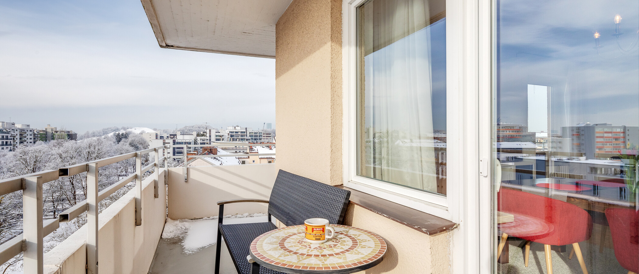 appartement München Schwabing-Georgenschwaige 02 balcon 1443