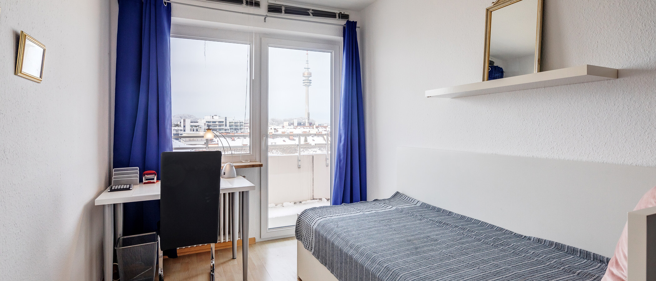 appartement München Schwabing-Georgenschwaige 01 2ième chambre 1443