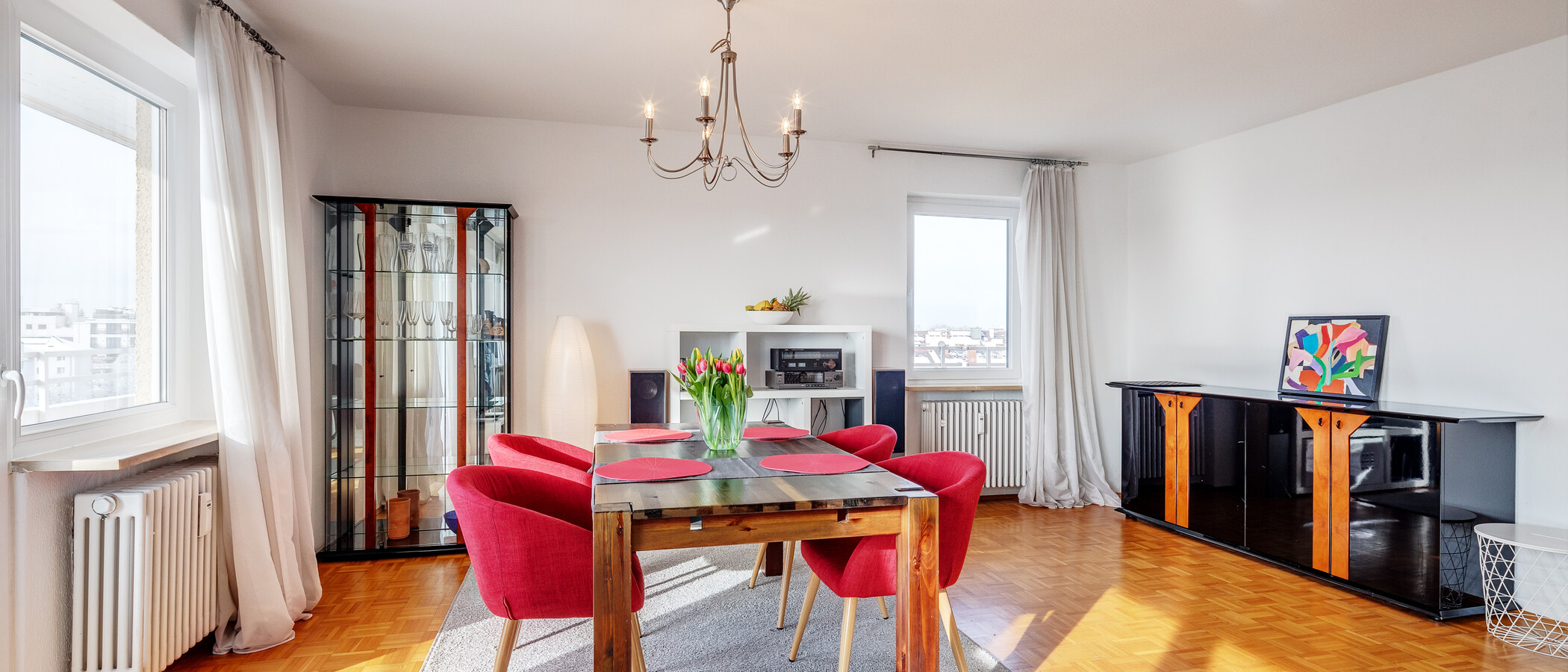 appartement München Schwabing-Georgenschwaige 03 pièce à vivre 1443